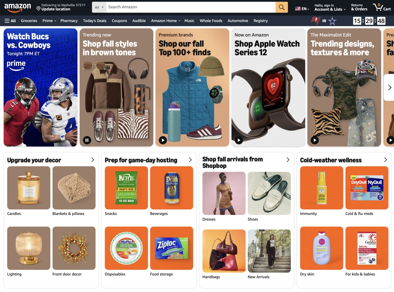 amazon.com before unmake